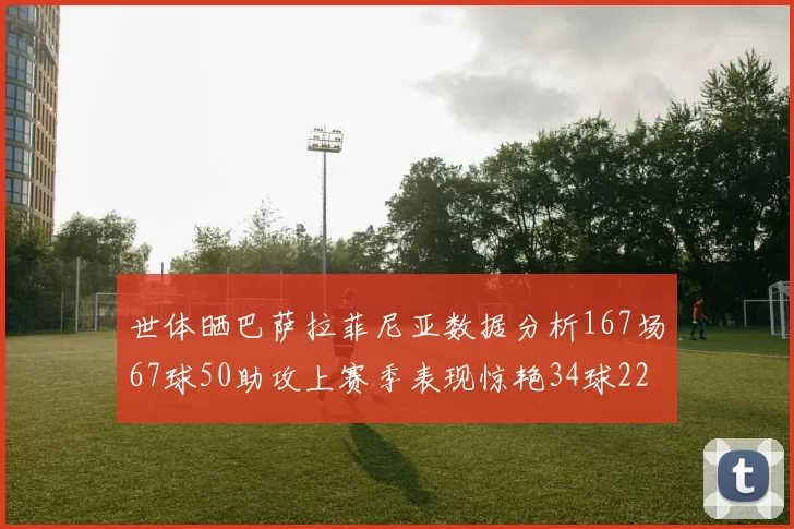 世体晒巴萨拉菲尼亚数据分析167场67球50助攻上赛季表现惊艳34球22助